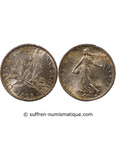 SEMEUSE - 1 FRANC ARGENT 1898