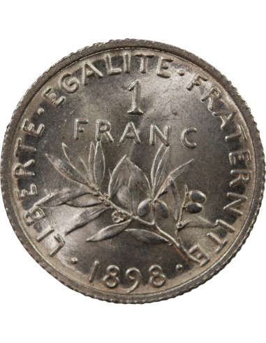 SEMEUSE - 1 FRANC ARGENT 1898