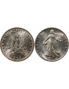 SEMEUSE - 1 FRANC ARGENT 1898 2