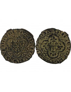 FRANCE – JETON DE COMPTE A L'ECU DANS UN TRILOBE A REDENTS 2