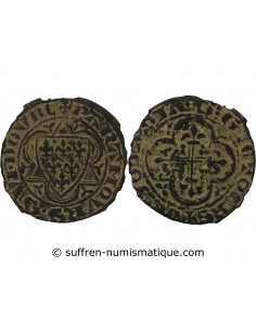 FRANCE – JETON DE COMPTE A L'ECU DANS UN TRILOBE A REDENTS