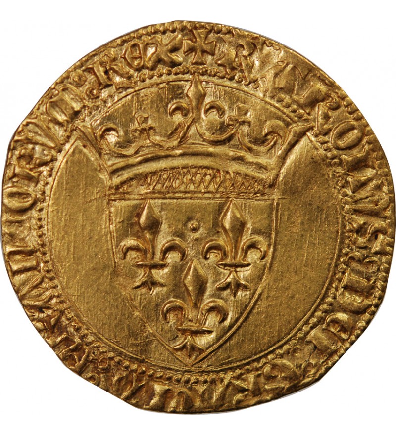 CHARLES VI LE FOU - ECU D'OR A LA COURONNE 1388