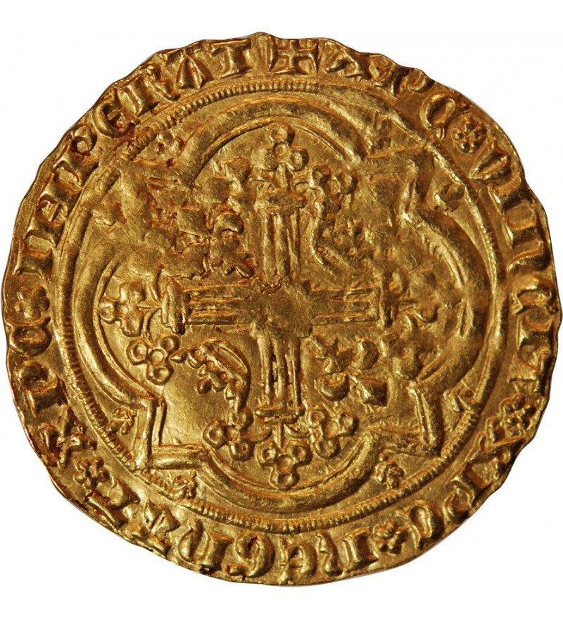 CHARLES V﻿ - FRANC A PIED OR 1364 / 1380