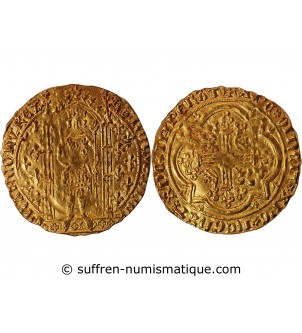 CHARLES V﻿ - FRANC A PIED OR 1364 / 1380