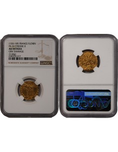 ARCHEVECHE D'ARLES, ETIENNE DE LA GARDE - FLORIN D'OR 1351 / 1361 2