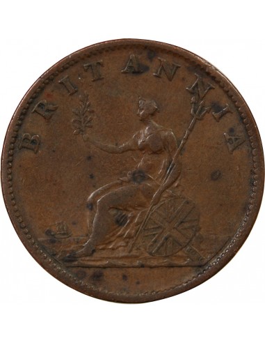 GRANDE-BRETAGNE, GEORGES III - 1/2 PENNY 1807
