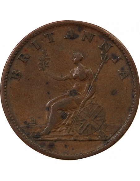 GRANDE-BRETAGNE, GEORGES III - 1/2 PENNY 1807