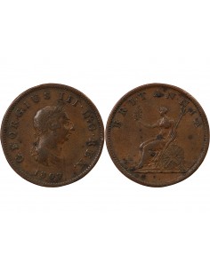 GRANDE-BRETAGNE, GEORGES III - 1/2 PENNY 1807 2