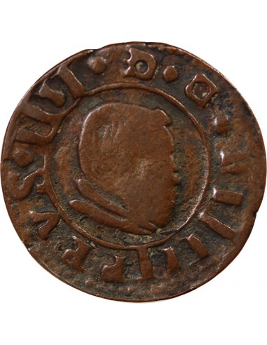 ESPAGNE, PHILIPPE IV - 16 MARAVEDIS 1664 MARDID
