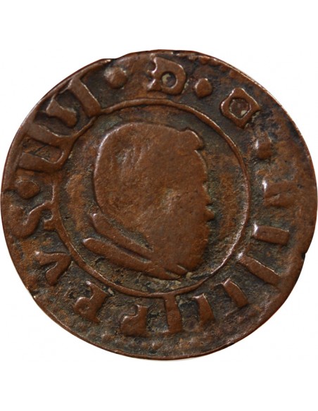 ESPAGNE, PHILIPPE IV - 16 MARAVEDIS 1664 MARDID