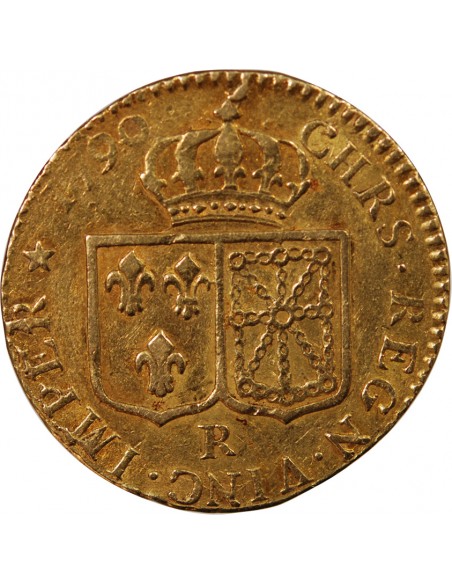 LOUIS XVI - LOUIS D'OR 1790 R ORLEANS