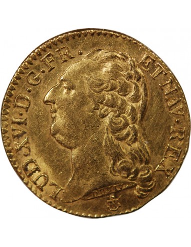 LOUIS XVI - LOUIS D'OR 1786 H LA ROCHELLE