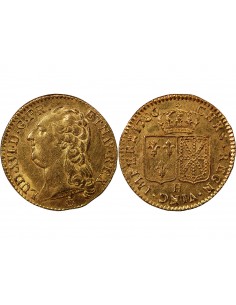 LOUIS XVI - LOUIS D'OR 1786 H LA ROCHELLE 2
