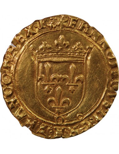 FRANCOIS Ier ﻿﻿- ECU D'OR A LA CROISETTE 1515 / 1547 LYON