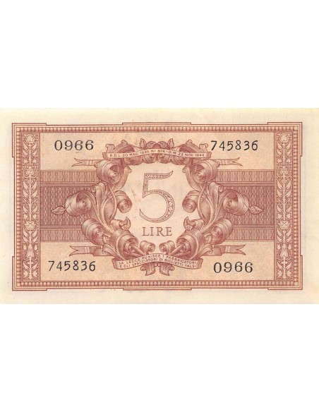 ITALIE - 100 LIRE 1944 - SUP