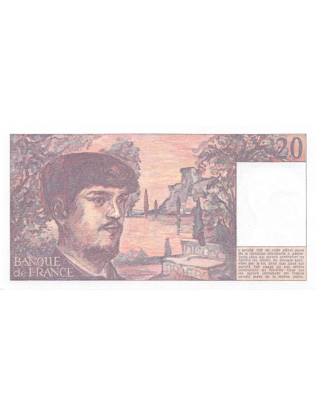 FRANCE - 20 FRANCS DEBUSSY 1980 - SÉRIE O.001 - P.NEUF