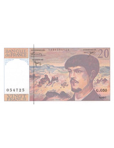 FRANCE - 20 FRANCS DEBUSSY 1997 - SÉRIE G.050 - NEUF