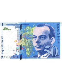FRANCE, SAINT-EXUPERY - 50 FRANCS 1993 - SPL