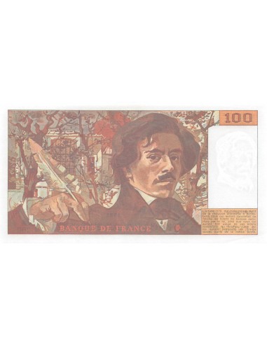 FRANCE, DELACROIX - 100 FRANCS 1991 - SERIE M.200 - SPL