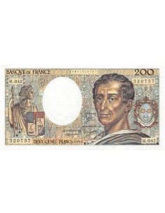 FRANCE, MONTESQUIEU - 200 FRANCS 1986 - SERIE M.042 - SUP 2