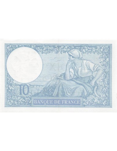 FRANCE - 10 FRANCS MINERVE 16/01/1941 - PSUP