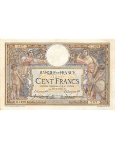 FRANCE, LUC-OLIVIER MERSON - 100 FRANCS 28/09/1912 - TTB+