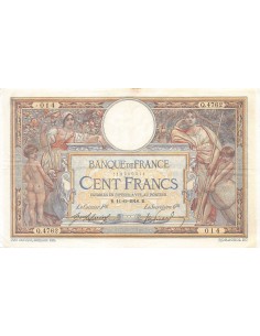 FRANCE, LUC-OLIVIER MERSON - 100 FRANCS 11/06/1918 - TTB+
