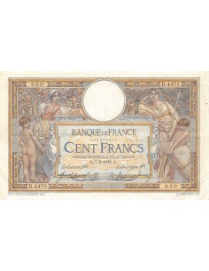 FRANCE, LUC-OLIVIER MERSON - 100 FRANCS 07/02/1918 - TTB