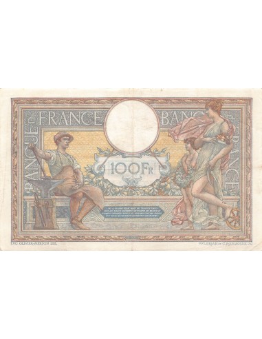 FRANCE, LUC-OLIVIER MERSON - 100 FRANCS 02/05/1919 - TTB+