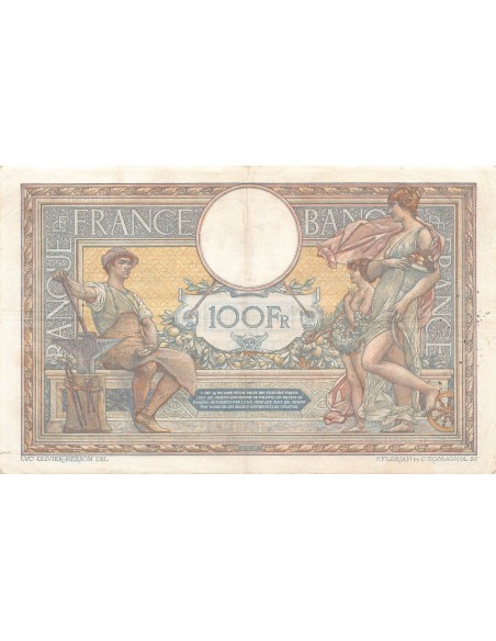 FRANCE, LUC-OLIVIER MERSON - 100 FRANCS 02/05/1919 - TTB