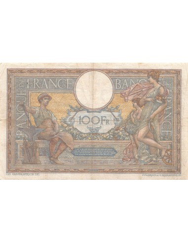 FRANCE, LUC-OLIVIER MERSON - 100 FRANCS 22/03/1920 - TTB