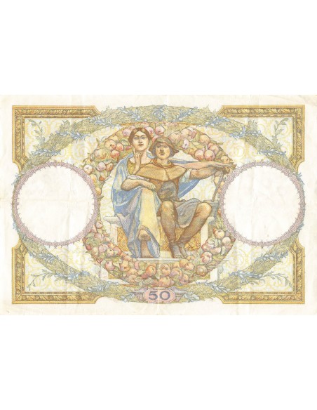FRANCE, LUC-OLIVIER MERSON - 50 FRANCS 02/03/1933 - TTB