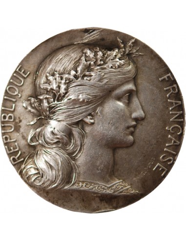 MINISTERE DE LA MARINE, REGATES - MEDAILLE ARGENT 1911 PORNIC