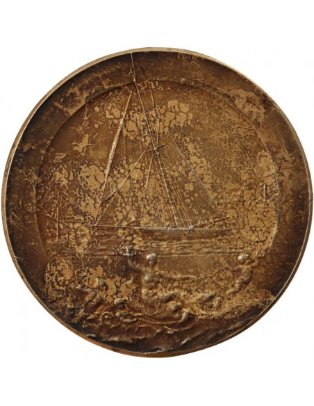UNION DE LA VOILE ET DE LA VAPEUR D'ANGERS - MEDAILLE ARGENT 1911