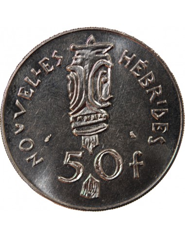 NOUVELLES-HEBRIDES - 50 FRANCS 1972 ESSAI