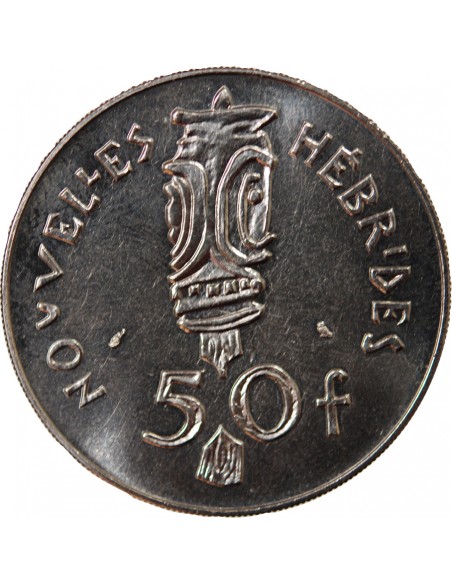 NOUVELLES-HEBRIDES - 50 FRANCS 1972 ESSAI