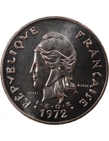 NOUVELLES-HEBRIDES - 50 FRANCS 1972 ESSAI