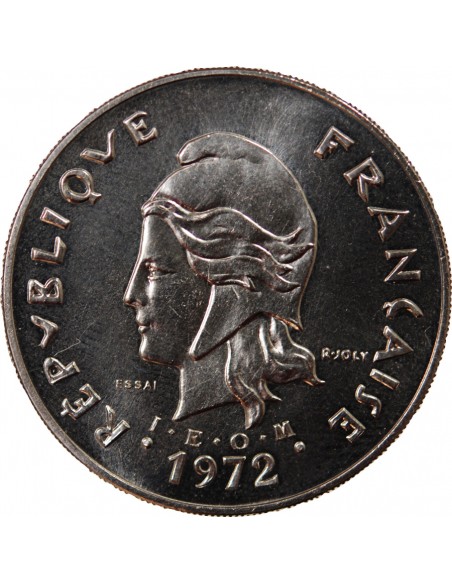 NOUVELLES-HEBRIDES - 50 FRANCS 1972 ESSAI