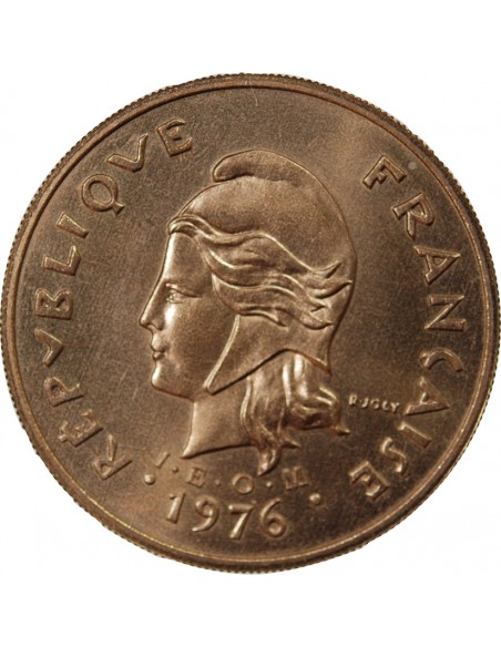 NOUVELLE-CALEDONIE - 100 FRANCS 1976 ESSAI