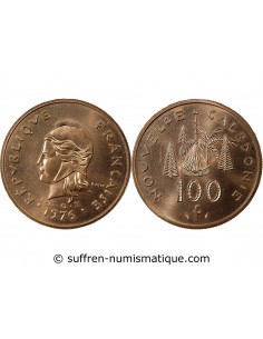 NOUVELLE-CALEDONIE - 100 FRANCS 1976 ESSAI