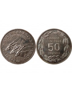 CAMEROUN - 50 FRANCS 1960 ESSAI 2
