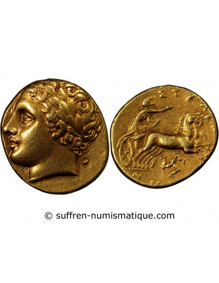 SICILE, SYRACUSE, AGATHOCLES - DRACHME OR 317 / 289 AV JC