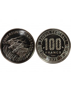 CAMEROUN - 100 FRANCS 1972 ESSAI 2