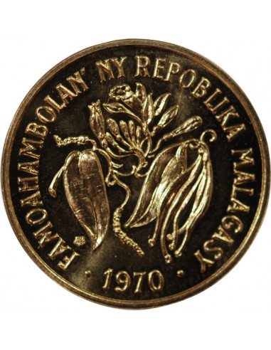 MADAGASCAR - 10 FRANCS 1970 ESSAI