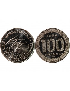 CAMEROUN - 100 FRANCS 1966 ESSAI 2