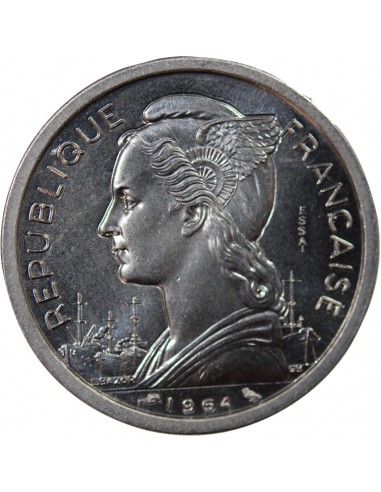 COMORES - 2 FRANCS 1964 ESSAI