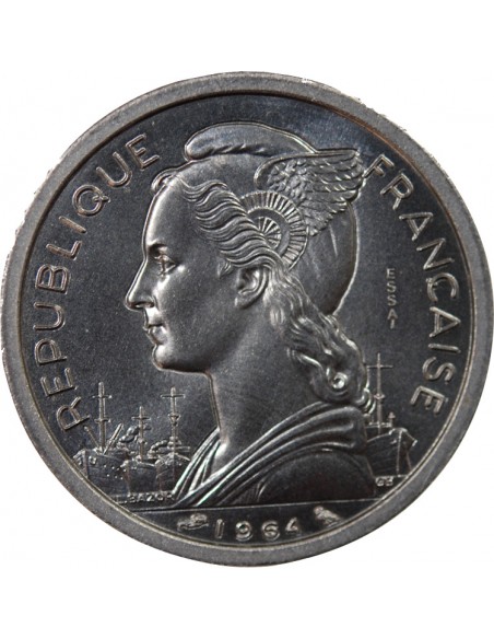 COMORES - 2 FRANCS 1964 ESSAI