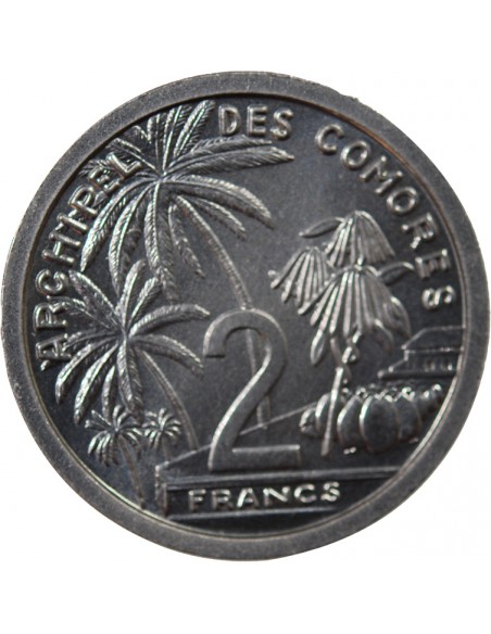 COMORES - 2 FRANCS 1964 ESSAI