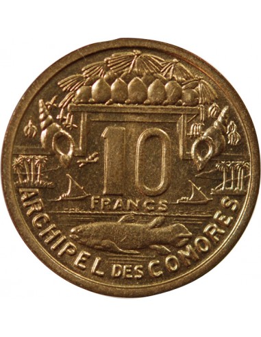 COMORES - 10 FRANCS 1964 ESSAI