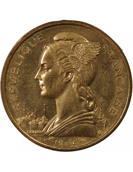 COMORES - 10 FRANCS 1964 ESSAI